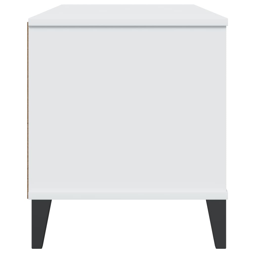 Meuble TV VIKEN blanc bois d'ingénierie Meubles TV vidaXL   