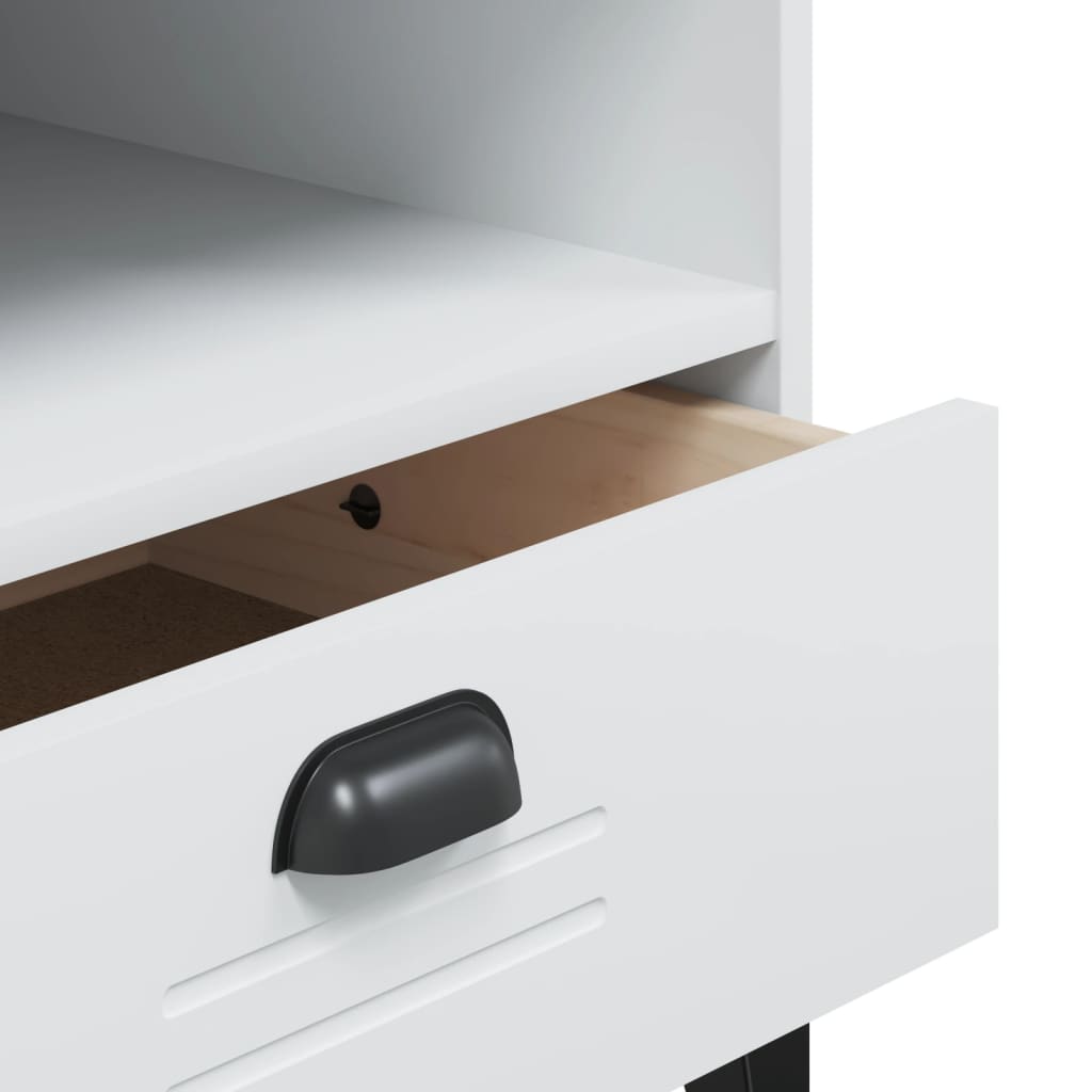 Meuble TV VIKEN blanc bois d'ingénierie Meubles TV vidaXL   