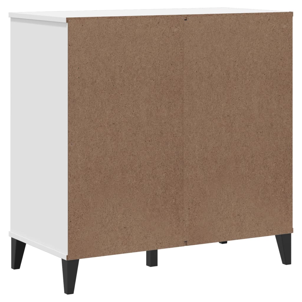 Buffet VIKEN blanc 80x40x80 cm bois d'ingénierie - XIOS