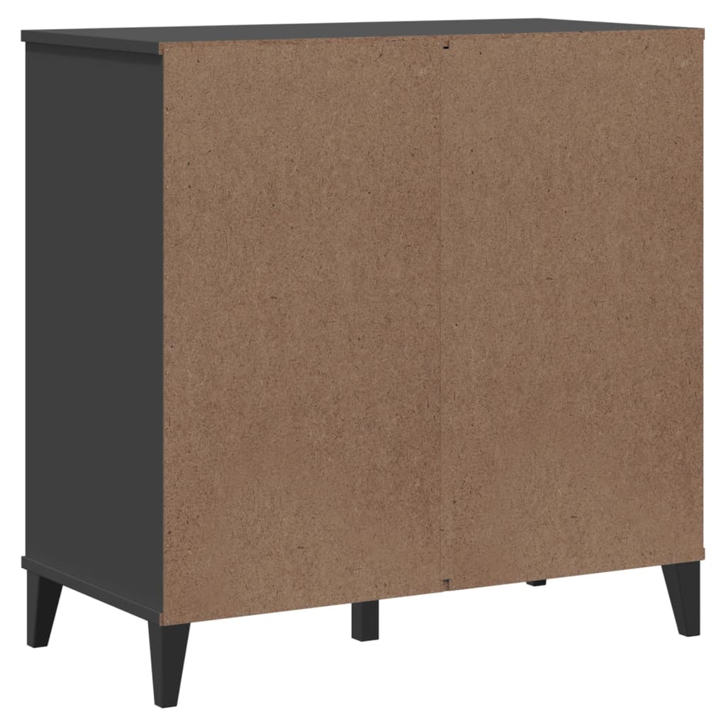 Buffet VIKEN gris anthracite 80x40x80 cm bois d'ingénierie - XIOS