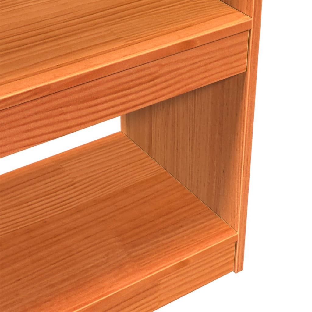 Bibliothèque/Séparateur de pièce 100x30x199,5 cm bois de pin - XIOS