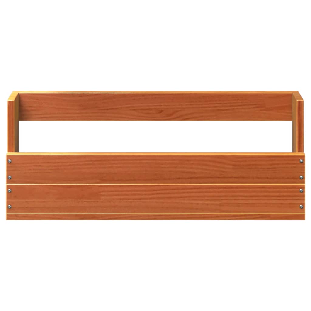 Étagères à chaussures murales 2 pcs cire marron 59x8,5x23,5 cm - XIOS