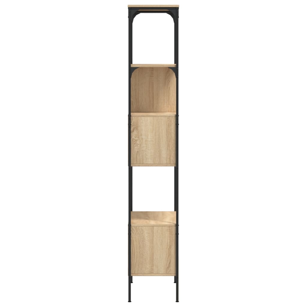 Bibliothèque 5 niveaux chêne sonoma 76x33x188,5 cm - XIOS