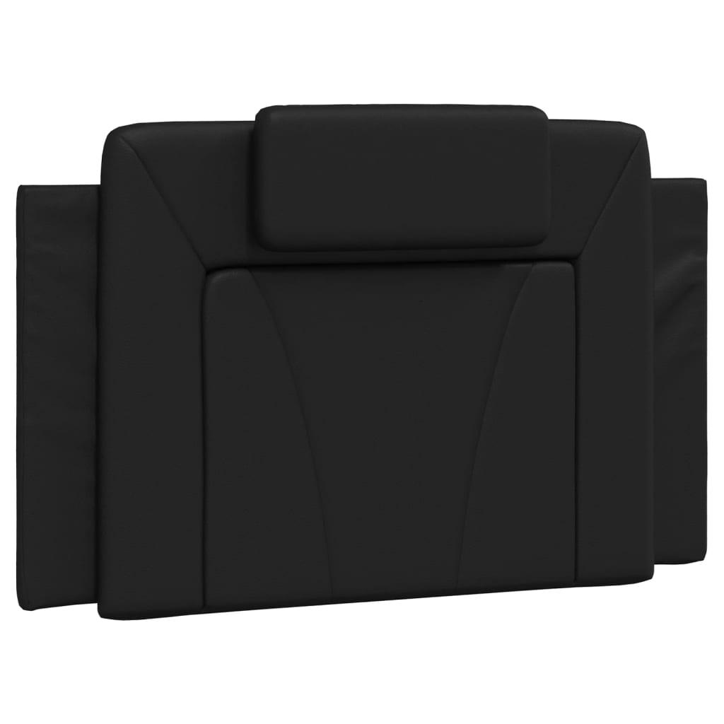 Cadre de lit sans matelas noir 90x190 cm similicuir - XIOS