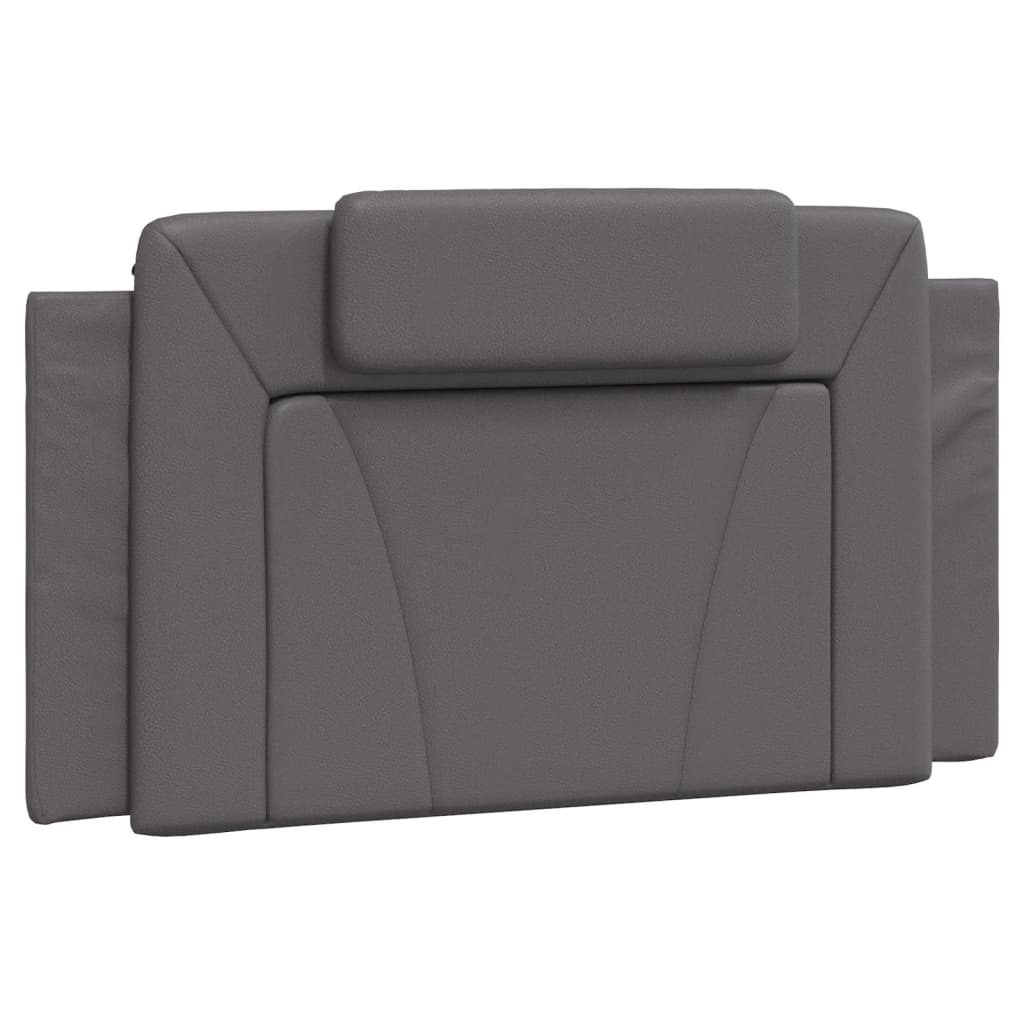 Cadre de lit Viana sans matelas gris 100x200 cm similicuir - XIOS