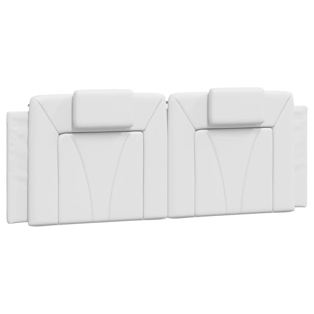 Cadre de lit sans matelas blanc 120x200 cm similicuir - XIOS