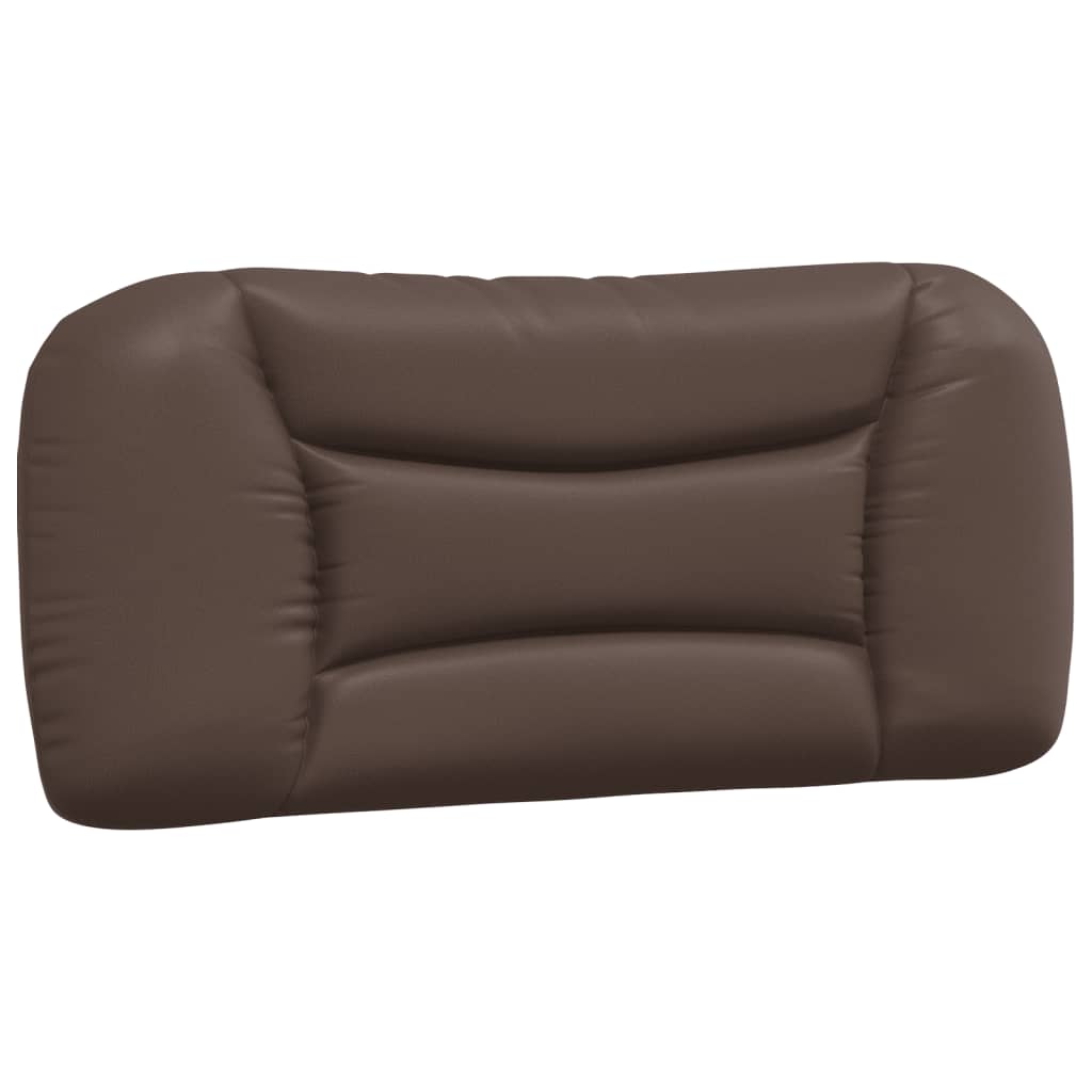 Lit avec matelas Hvar marron 90x190 cm similicuir - XIOS