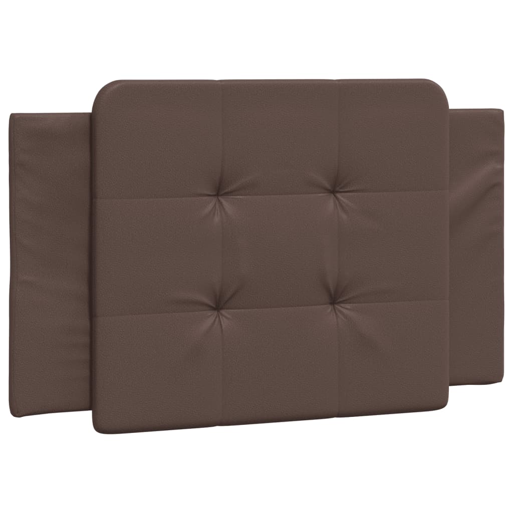 Cadre de lit sans matelas Zadar marron 90x190 cm similicuir - XIOS