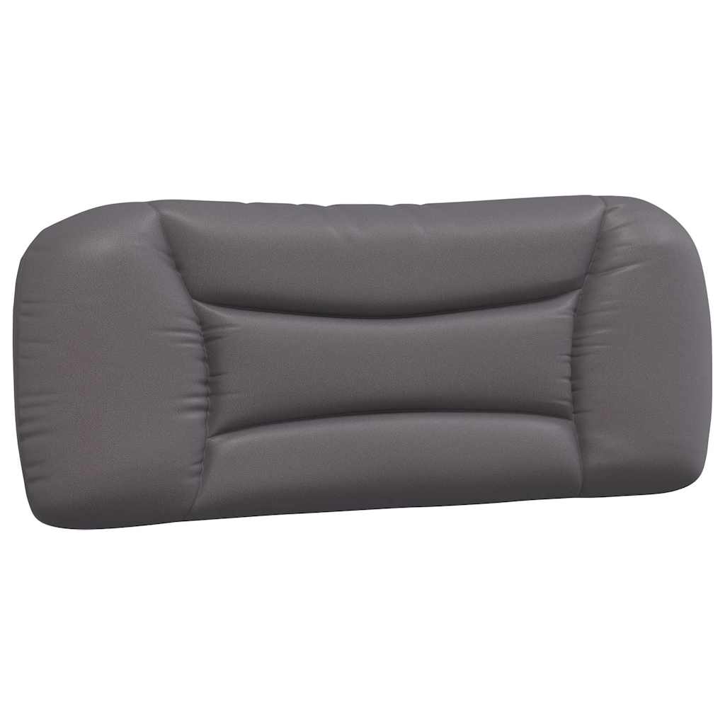 Cadre de lit avec LED sans matelas gris 100x200 cm - XIOS