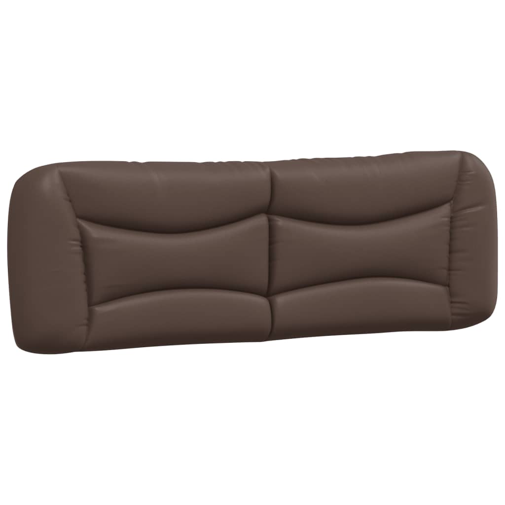 Cadre de lit avec LED sans matelas marron 160x200 cm - XIOS