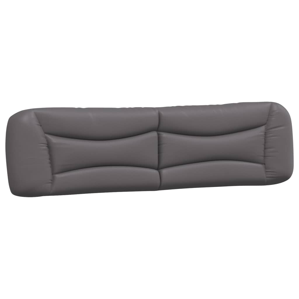 Cadre de lit avec LED sans matelas gris 200x200 cm - XIOS