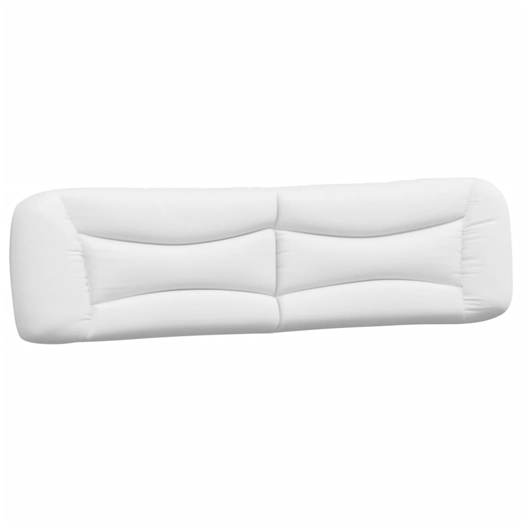 Cadre de lit avec LED sans matelas blanc et noir 200x200 cm - XIOS