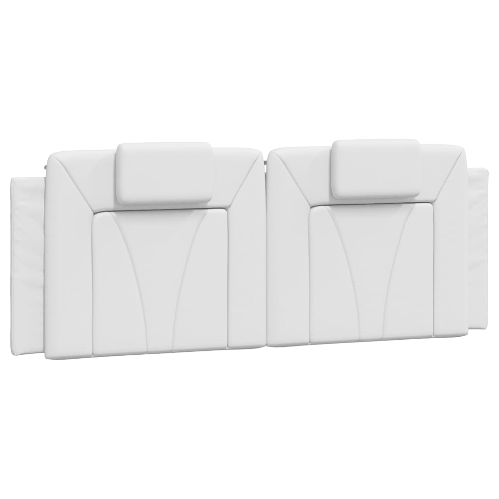 Cadre de lit avec LED sans matelas blanc 140x200 cm - XIOS