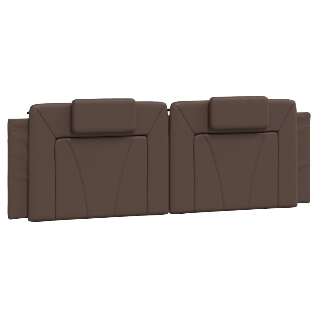 Cadre de lit avec LED sans matelas marron 160x200 cm - XIOS