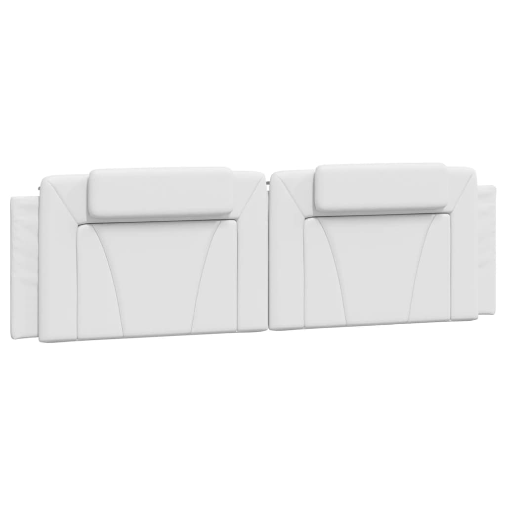 Cadre de lit avec LED sans matelas blanc 180x200 cm - XIOS