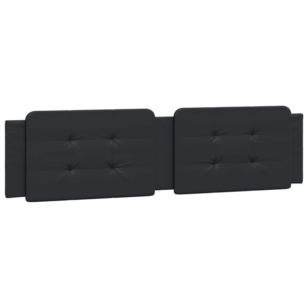 Cadre de lit avec LED sans matelas noir 160x200 cm - XIOS