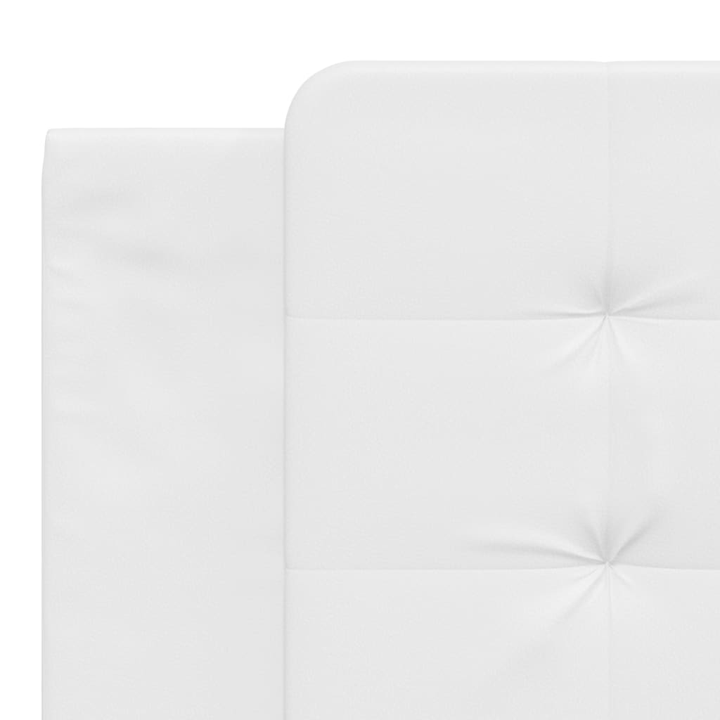 Cadre de lit avec LED sans matelas blanc 180x200 cm - XIOS