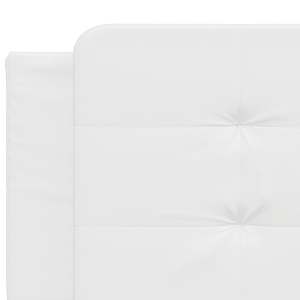 Cadre de lit avec LED sans matelas blanc 200x200 cm - XIOS