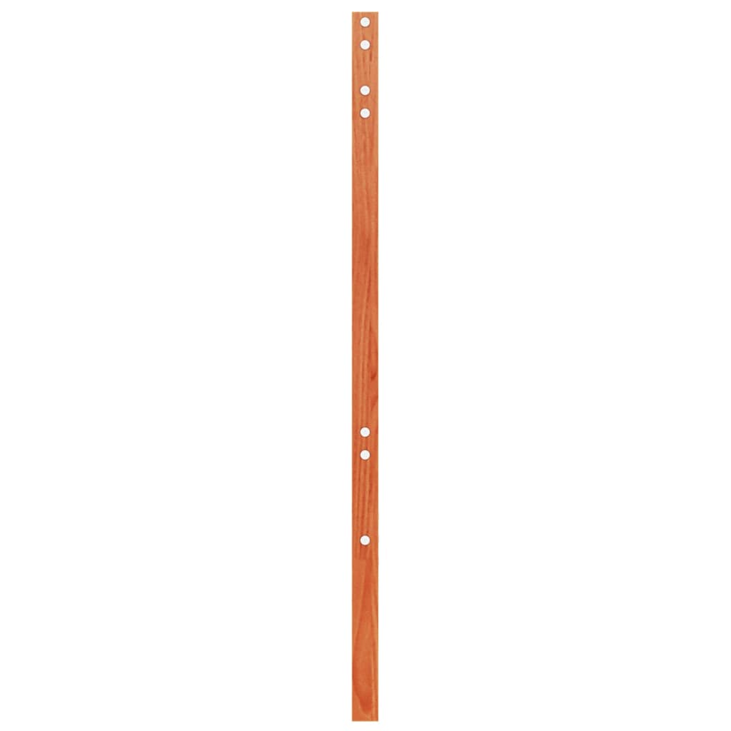 Tête de lit cire marron 100 cm bois massif de pin - XIOS
