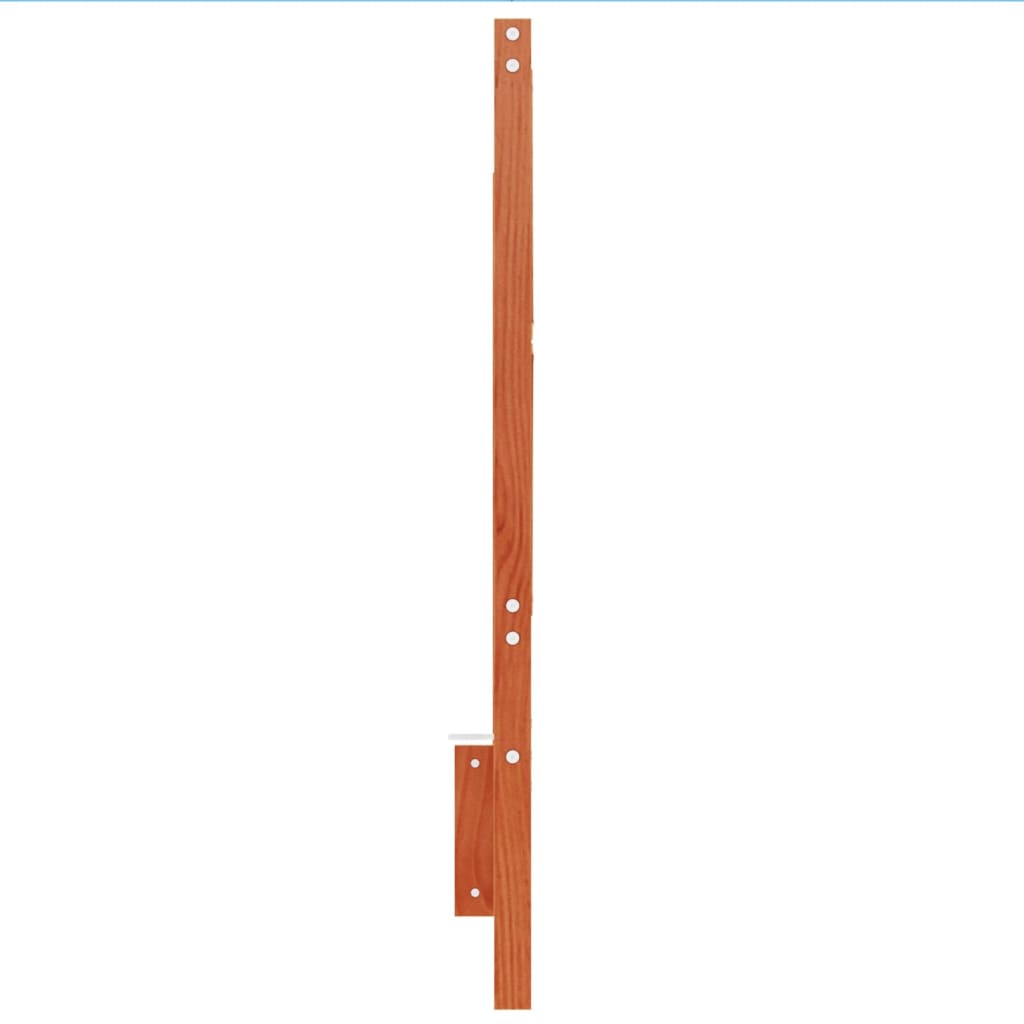 Tête de lit cire marron 160 cm bois massif de pin - XIOS
