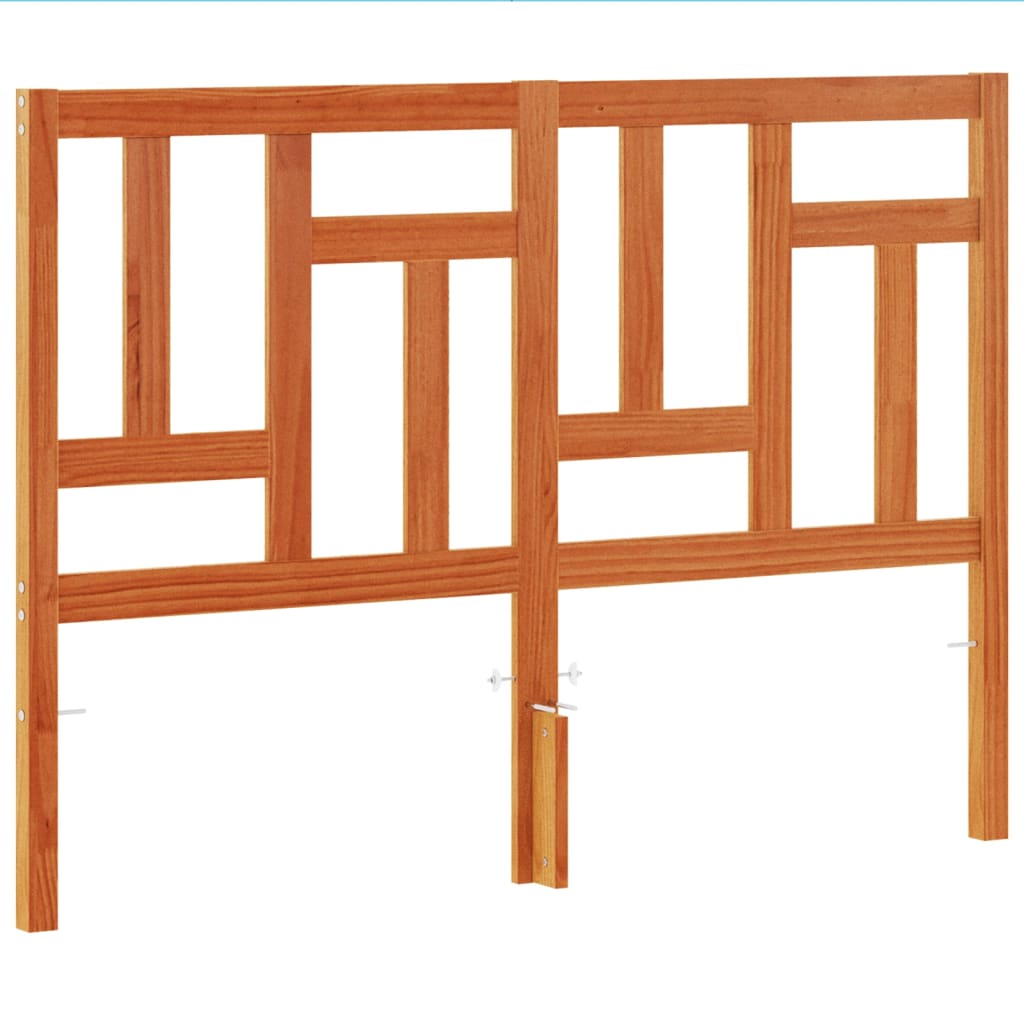 Tête de lit cire marron 160 cm bois massif de pin - XIOS