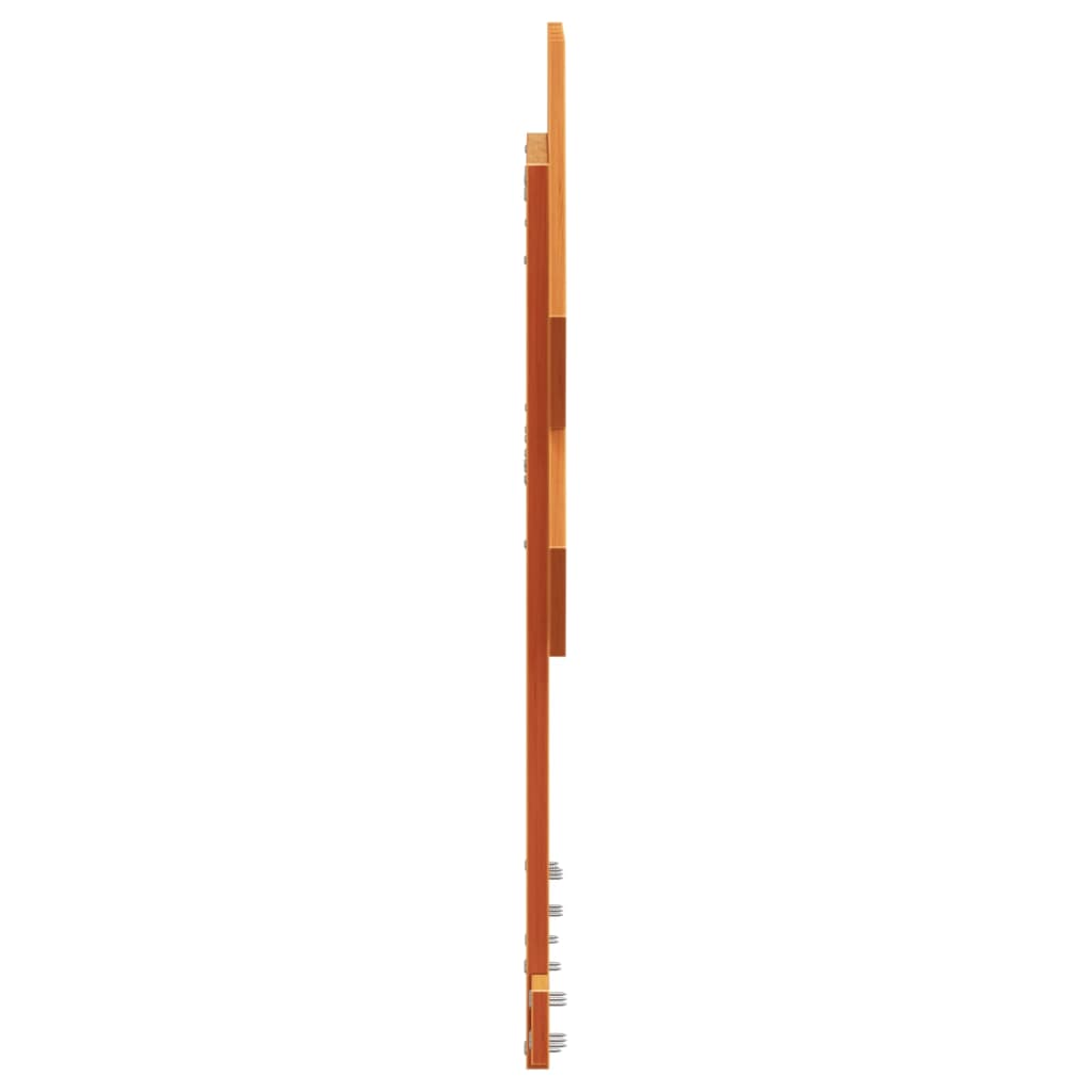 Tête de lit cire marron 100 cm bois massif de pin - XIOS