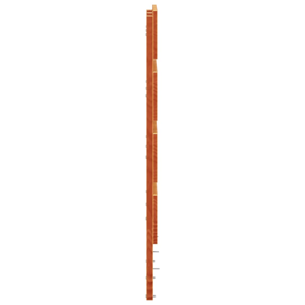 Tête de lit cire marron 90 cm bois massif de pin - XIOS