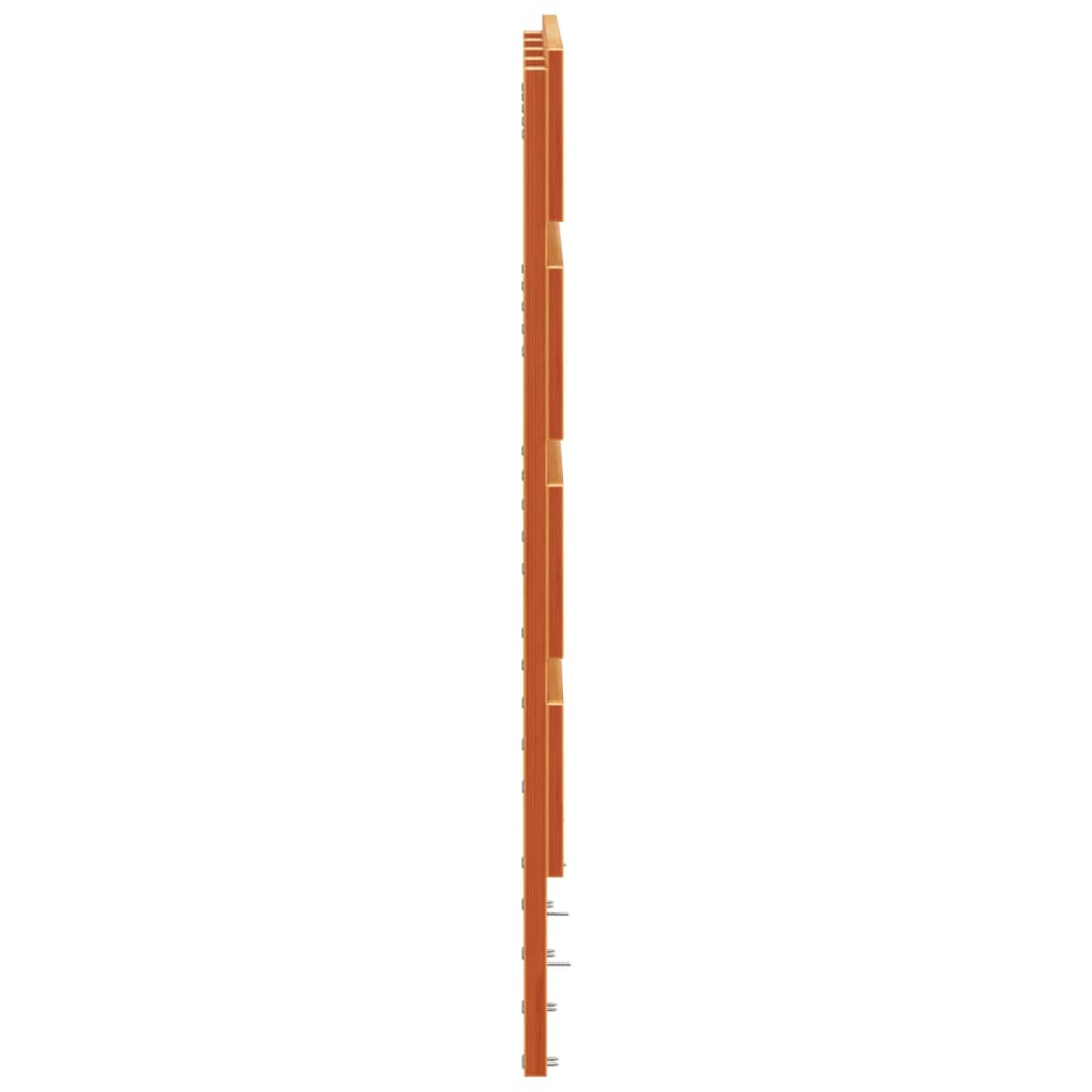 Tête de lit cire marron 150 cm bois massif de pin - XIOS