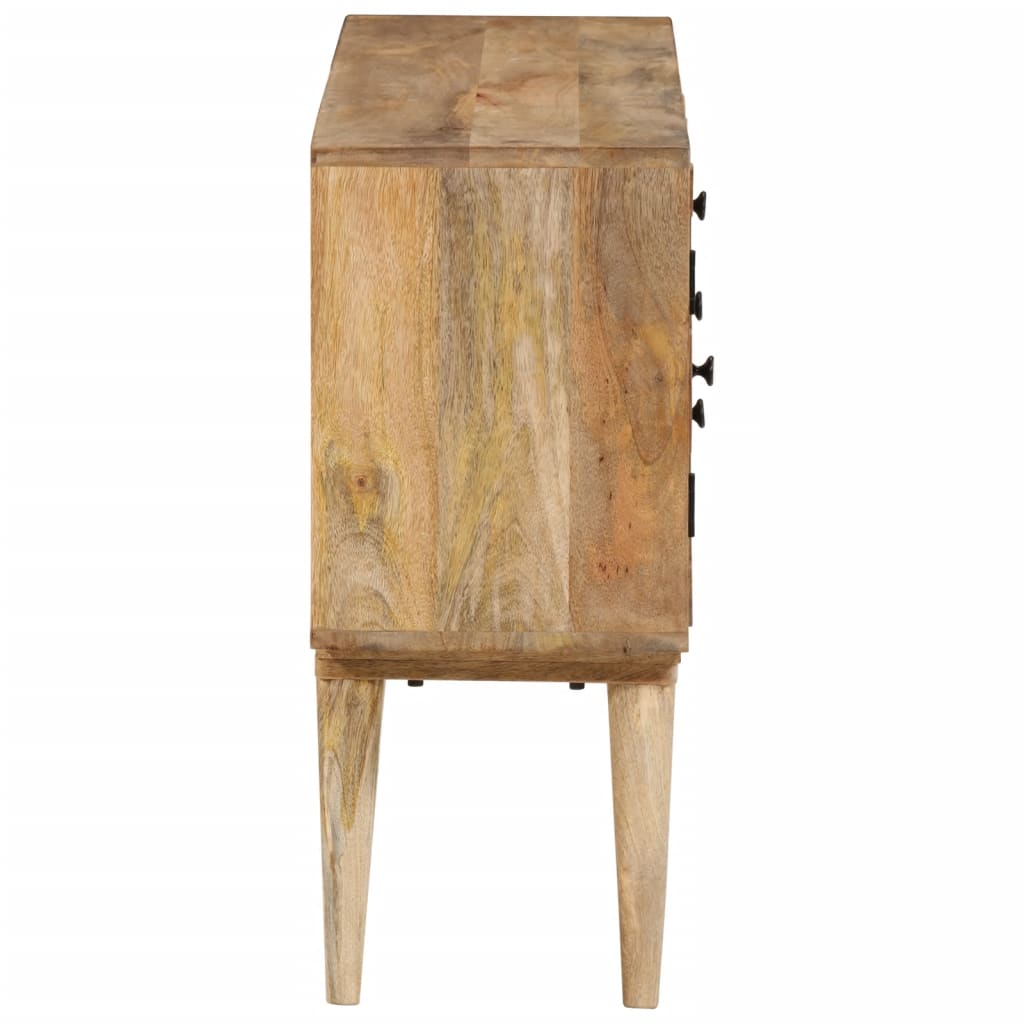 Buffet 110x30x70 cm bois massif de manguier - XIOS