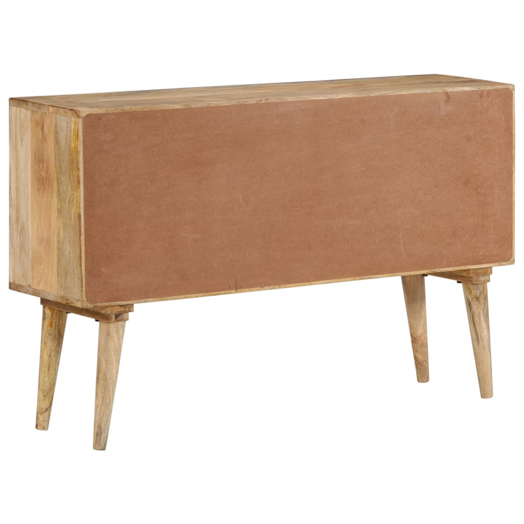 Buffet 110x30x70 cm bois massif de manguier - XIOS