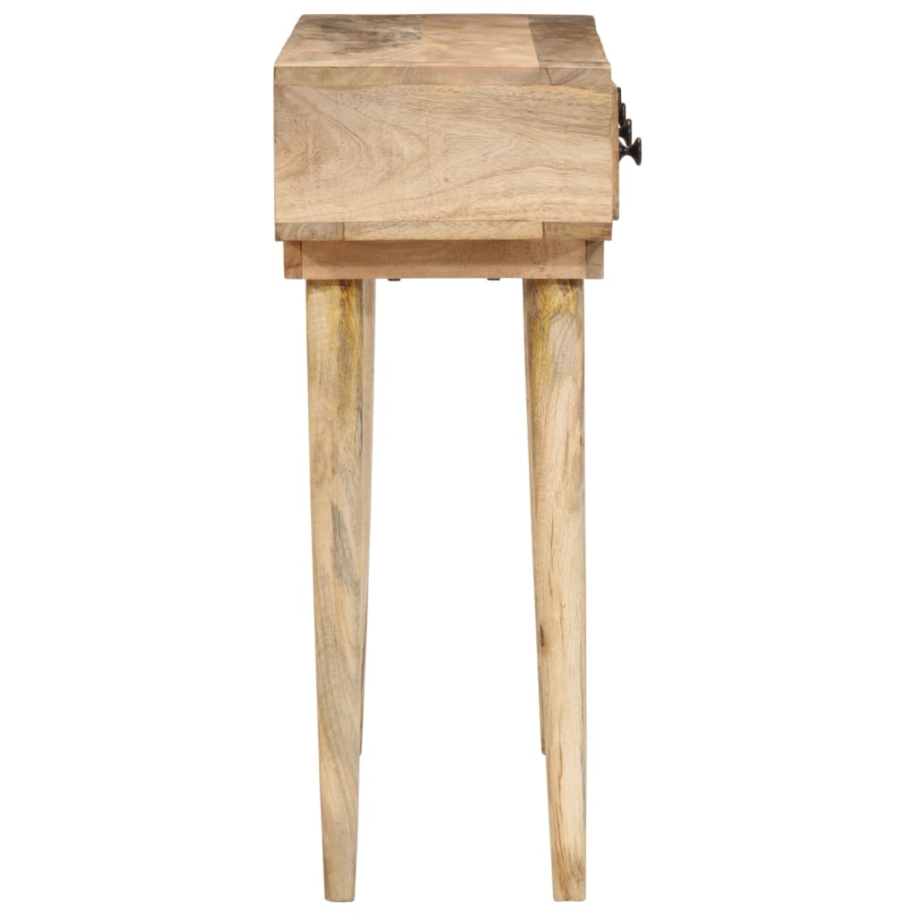 Table console 110x30x75 cm bois de manguier massif - XIOS