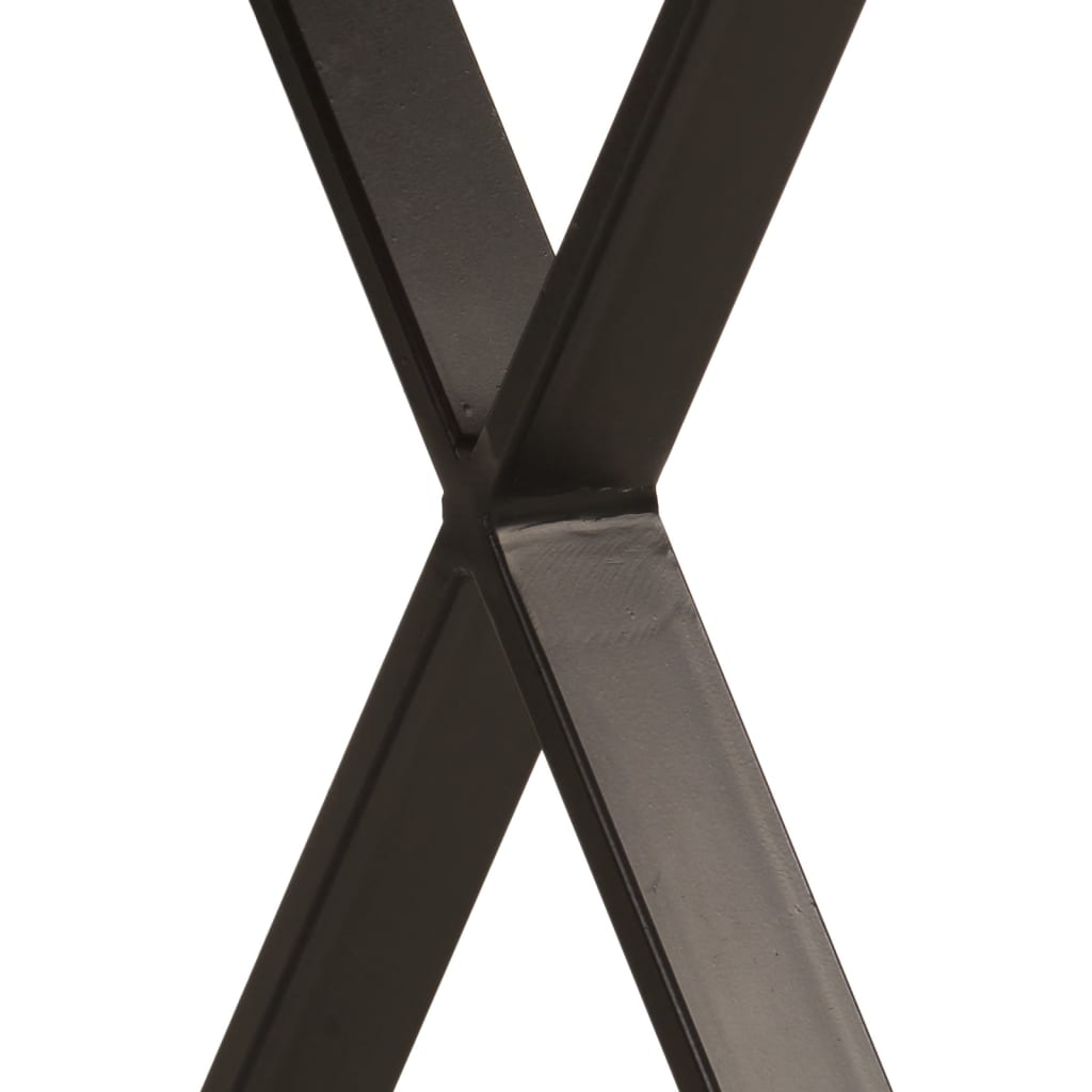 Banc avec bord vivant 105 cm bois d'acacia massif - XIOS