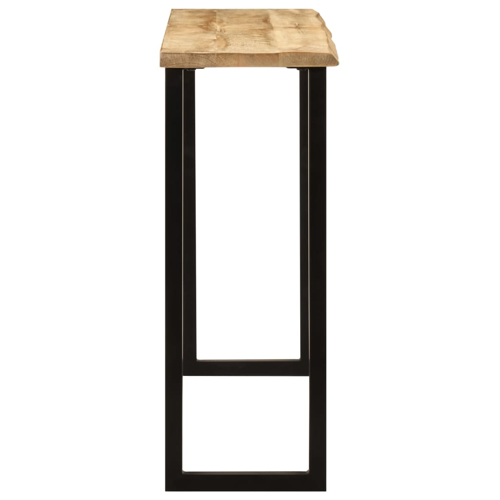Table console à live edge 105x33x76 cm bois de manguier massif Tables console vidaXL