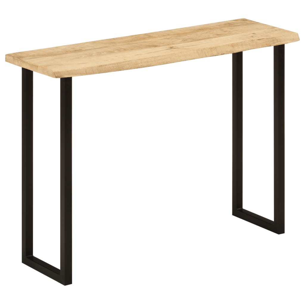 Table console à live edge 105x33x76 cm bois de manguier massif Tables console vidaXL