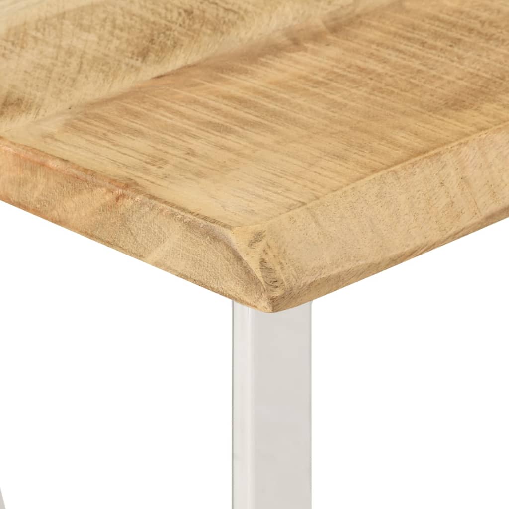 Table console à live edge 105x33x76 cm bois de manguier massif - XIOS