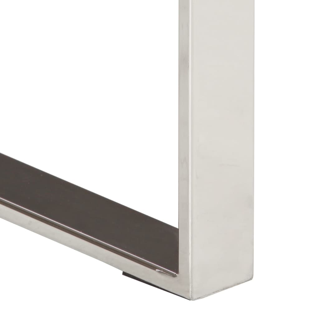 Table console à live edge 105x33x76 cm bois de manguier massif - XIOS