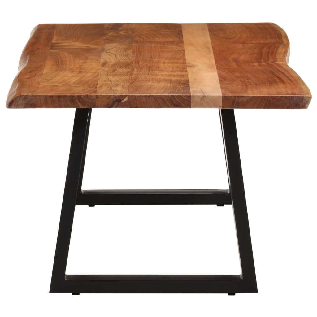 Table basse 110x55x40 cm bois massif d'acacia - XIOS