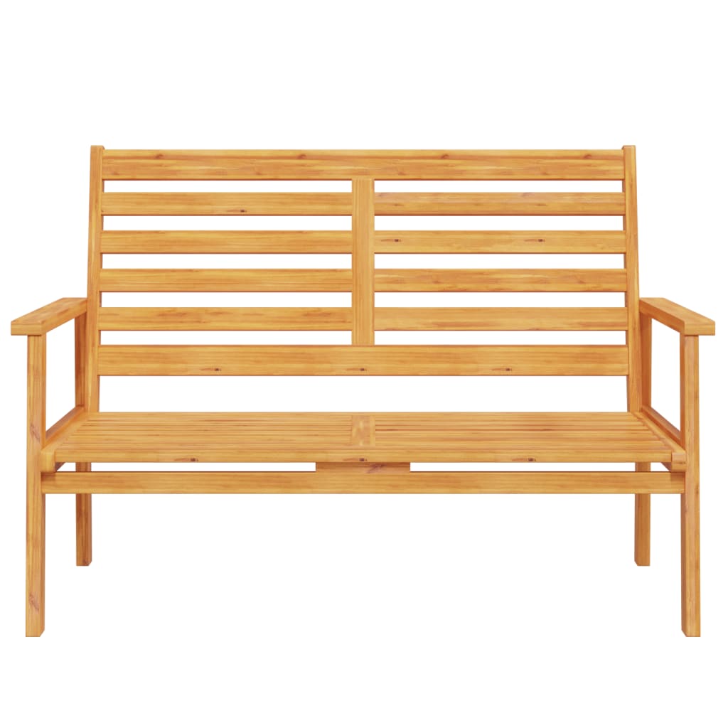 Ensemble de salon de jardin 3 pcs bois d'acacia solide