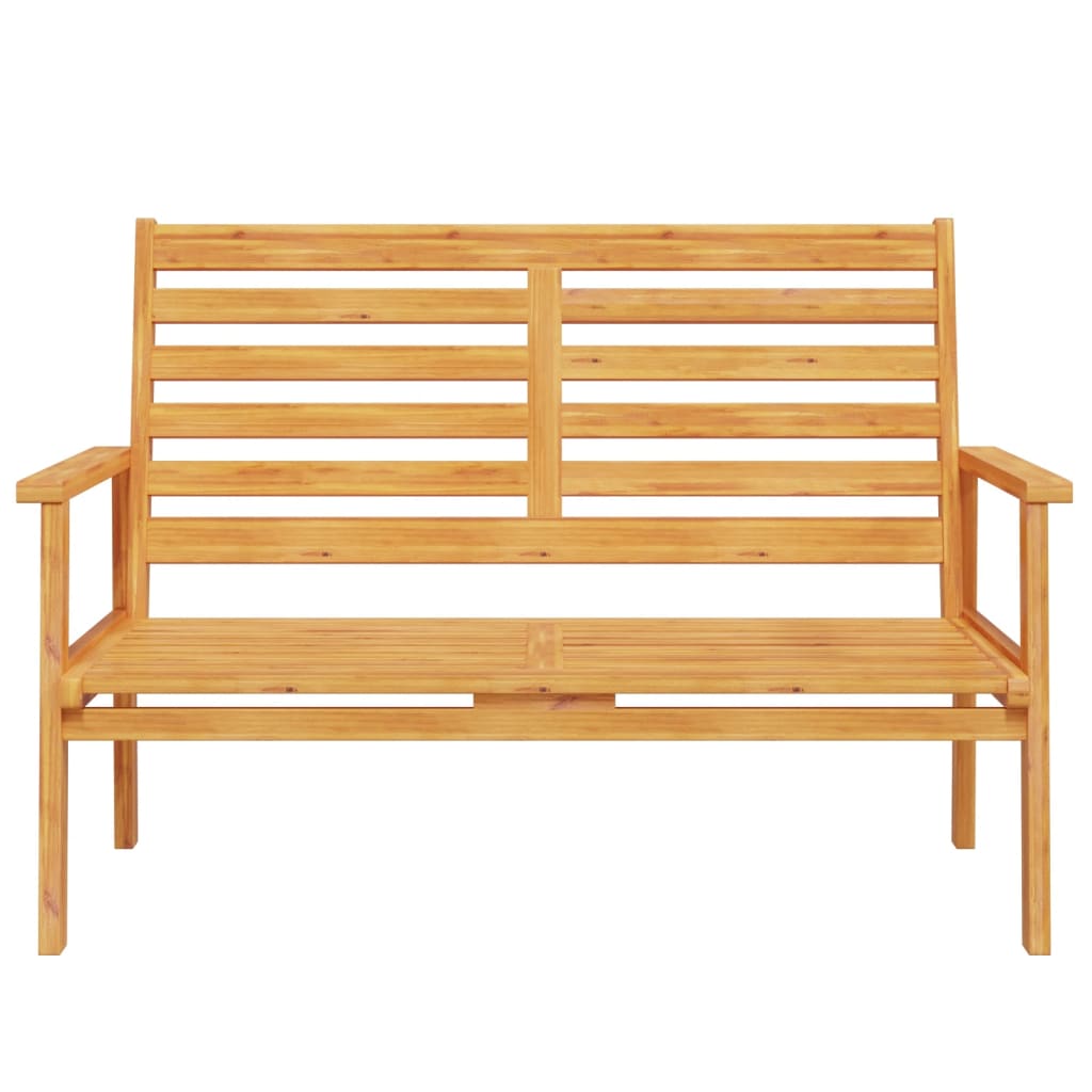 Salon de jardin 5 pcs bois d'acacia solide
