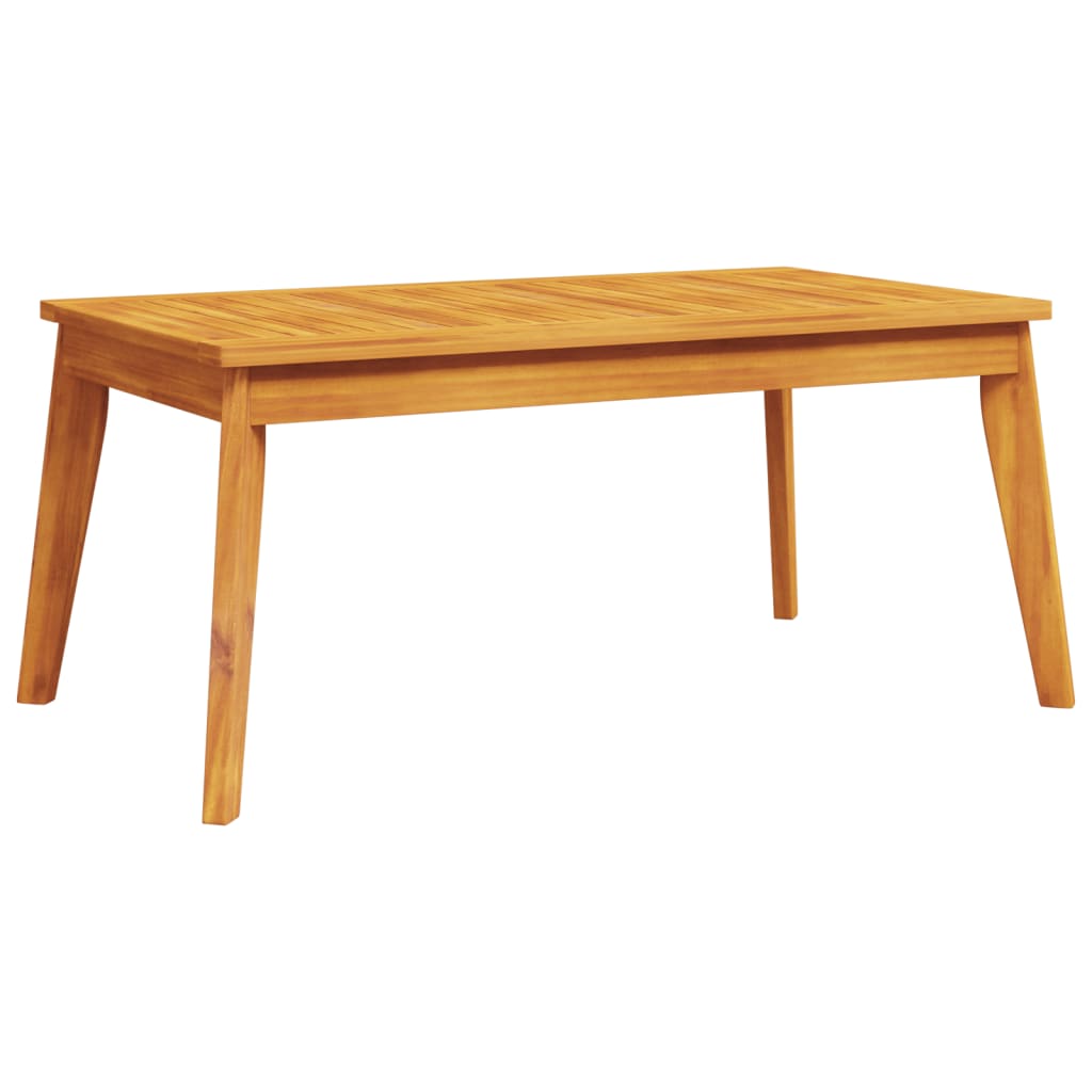 Salon de jardin 5 pcs bois d'acacia solide