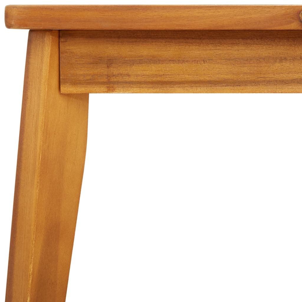 Salon de jardin 5 pcs bois d'acacia solide
