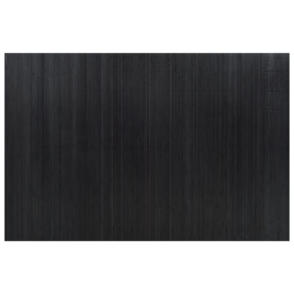 Cloison de séparation noir 165x250 cm bambou - XIOS