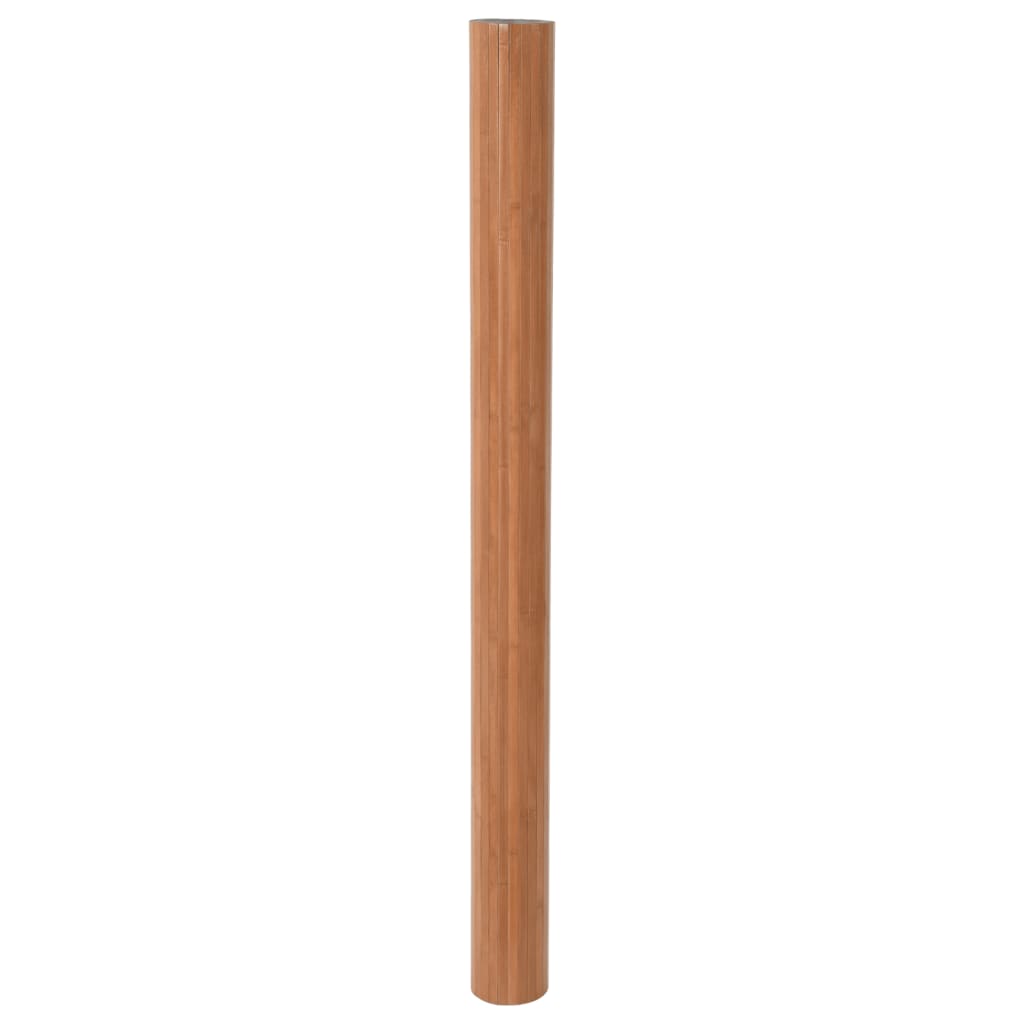 Cloison de séparation marron 165x250 cm bambou - XIOS