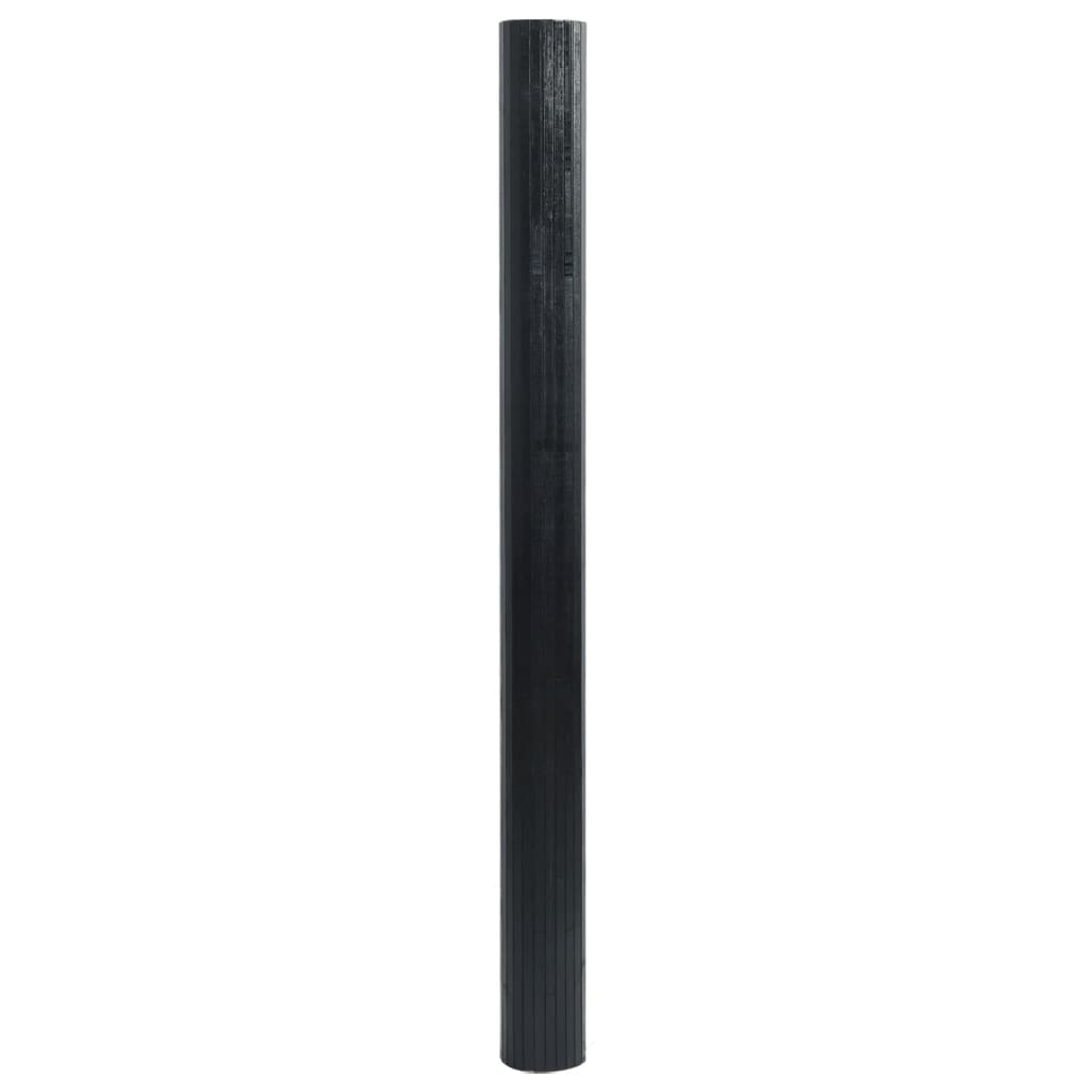 Cloison de séparation noir 165x400 cm bambou Séparateurs de pièces vidaXL