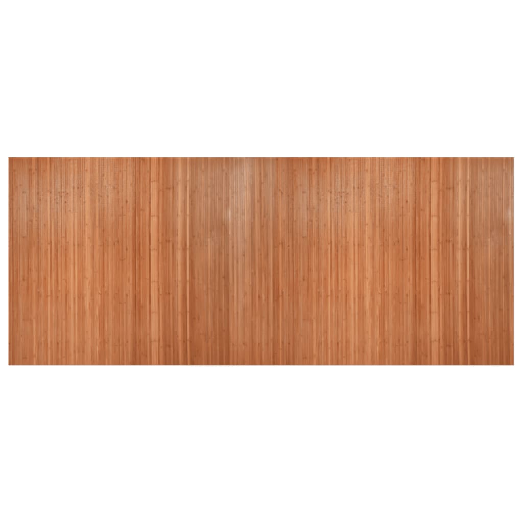 Cloison de séparation marron 165x400 cm bambou - XIOS
