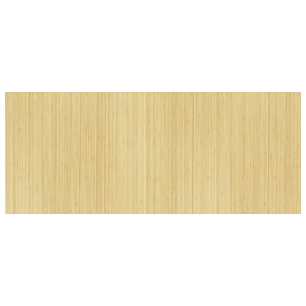 Cloison de séparation naturel clair 165x400 cm bambou - XIOS