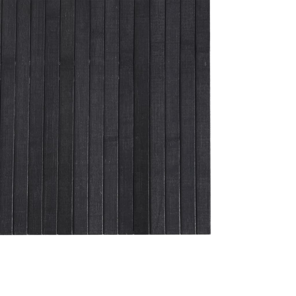 Cloison de séparation gris 165x400 cm bambou - XIOS
