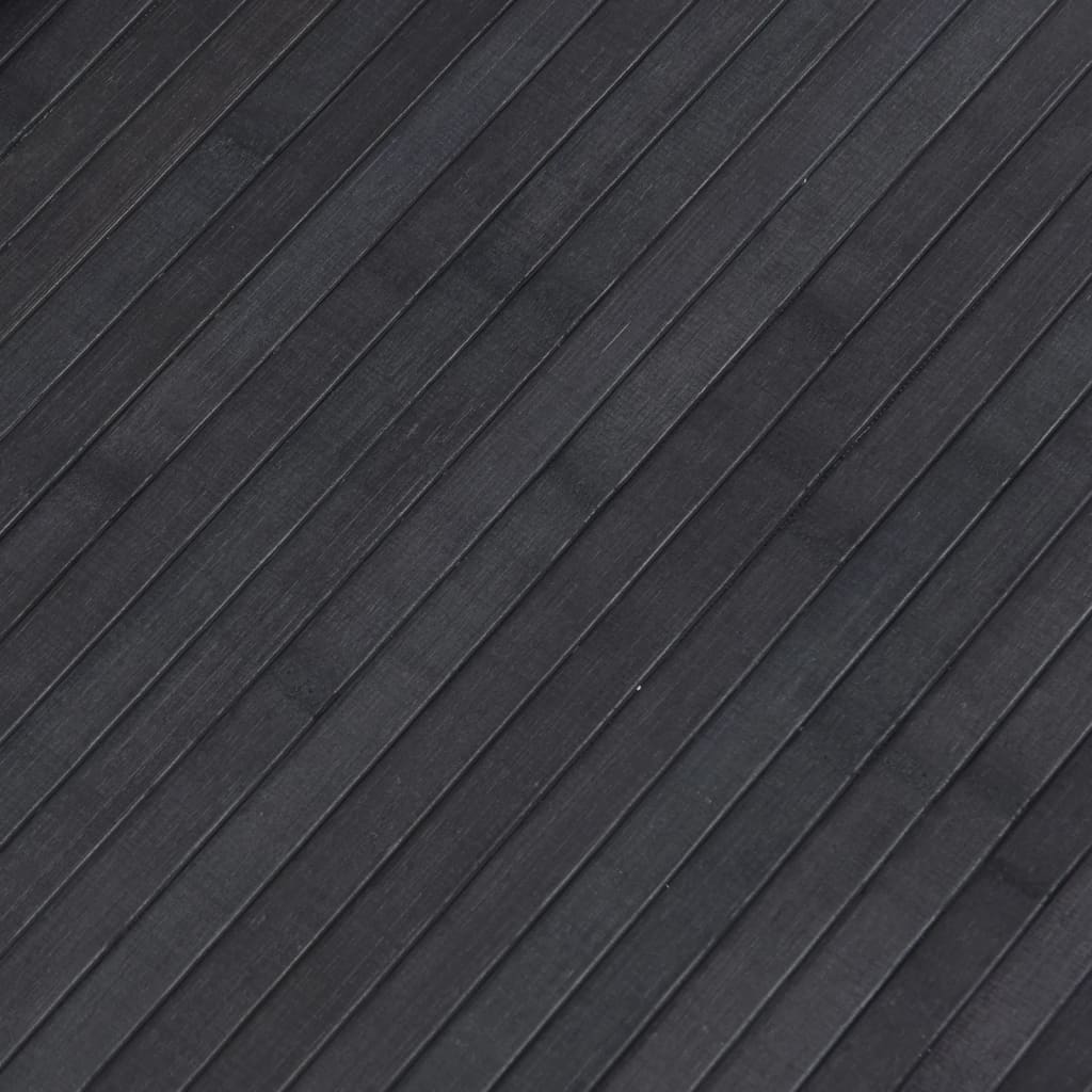 Cloison de séparation gris 165x400 cm bambou - XIOS