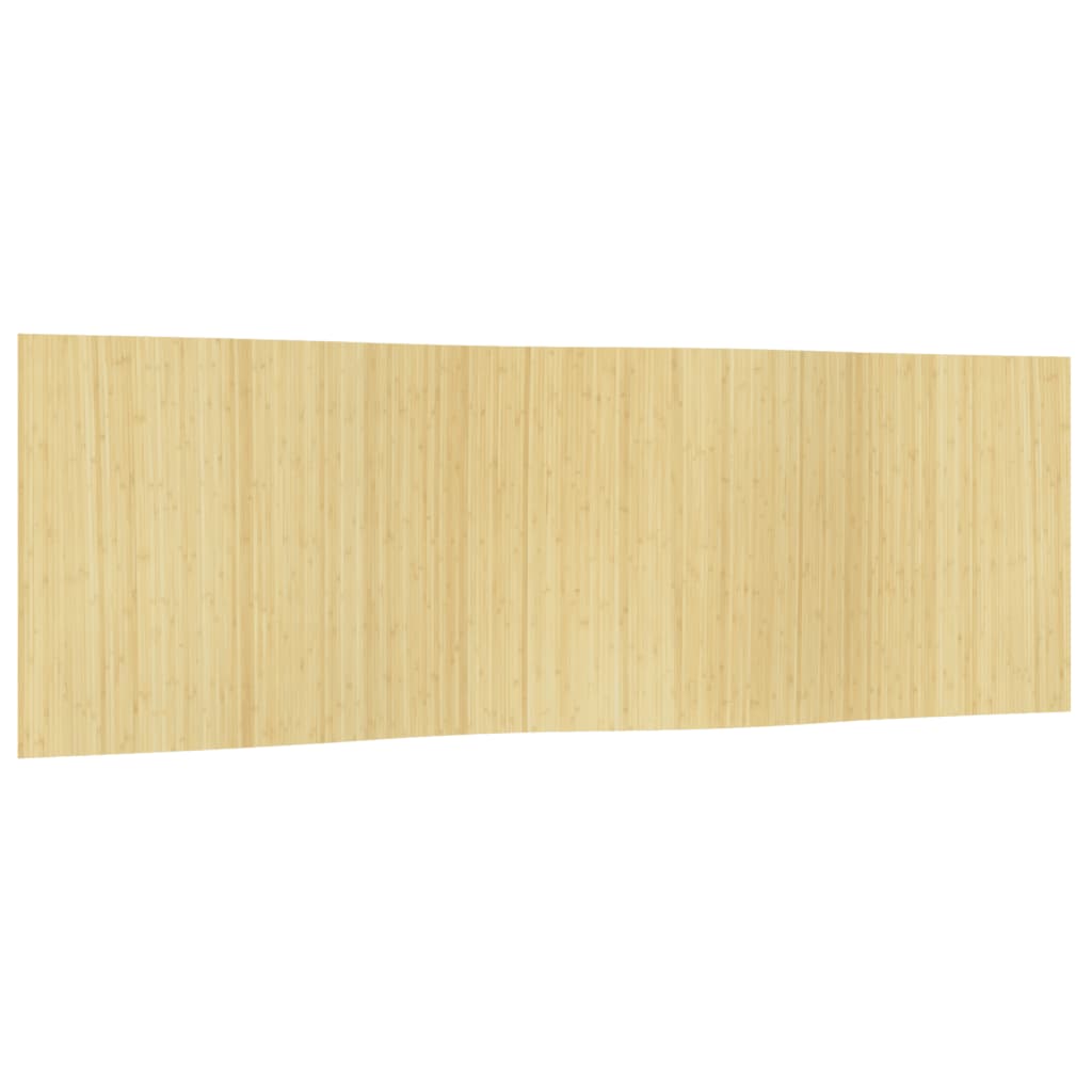 Cloison de séparation naturel clair 165x600 cm bambou Séparateurs de pièces vidaXL