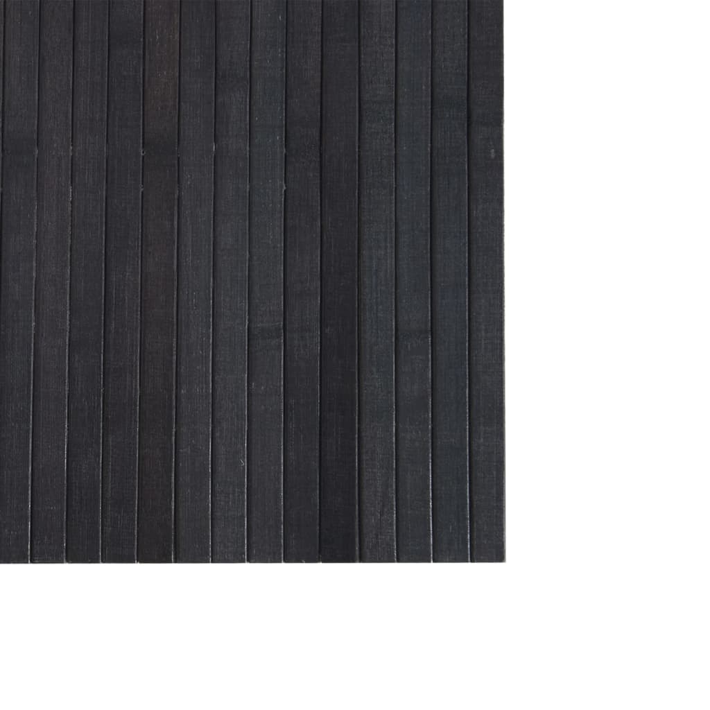 Cloison de séparation gris 165x600 cm bambou - XIOS